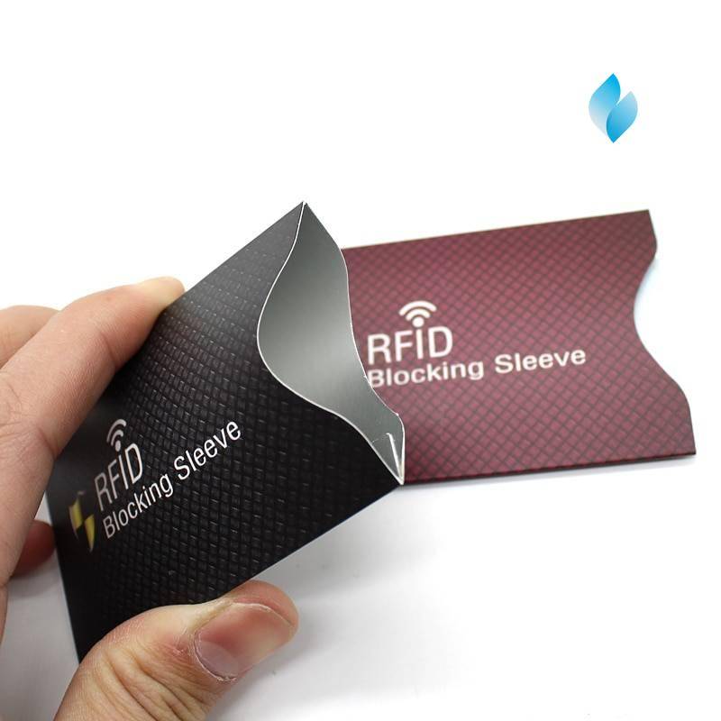 5Pcs Safety Anti Theft Reader RFID Blocking Sleeve Protect Credit Cards ...